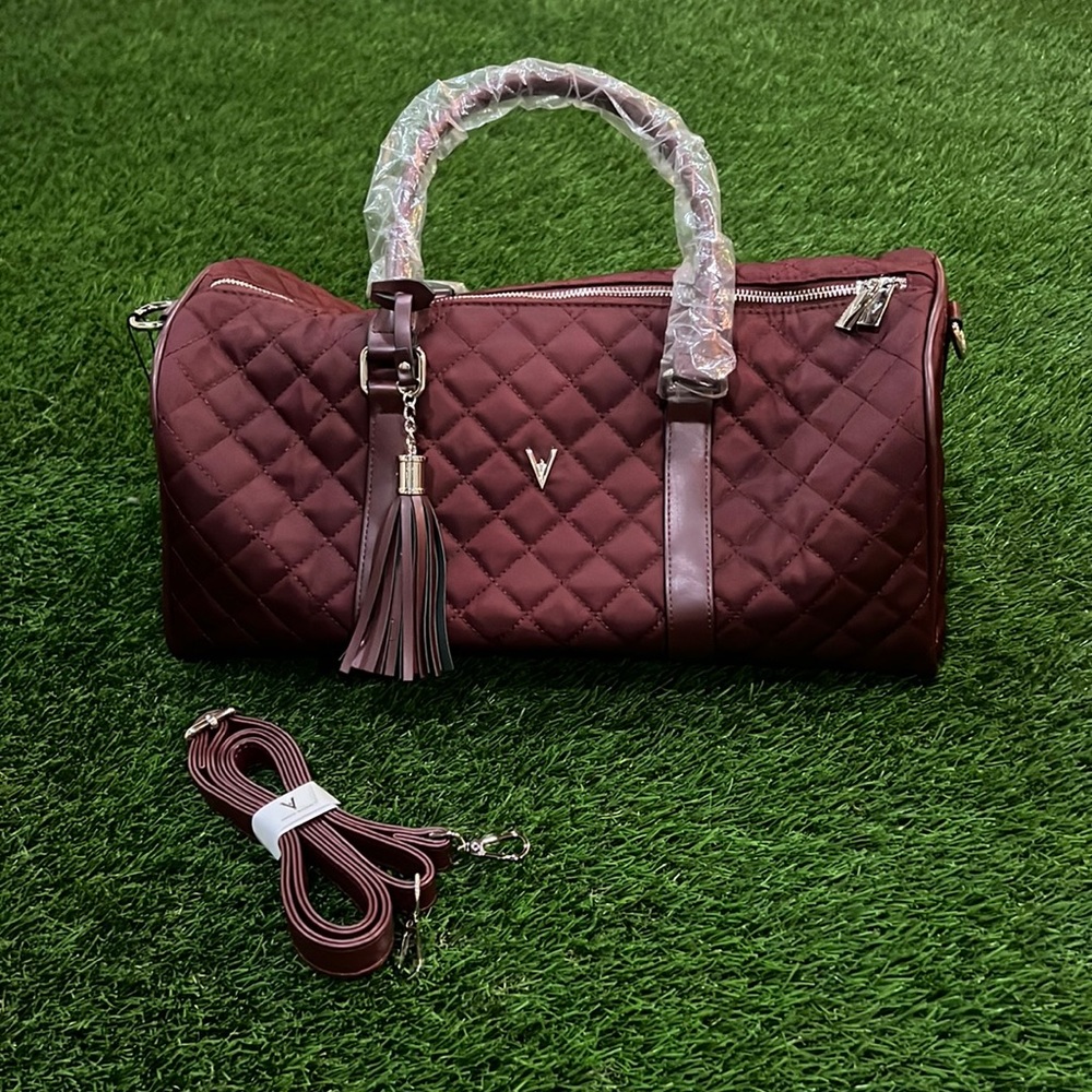 Vanessa Williams Quilted Duffel Bag